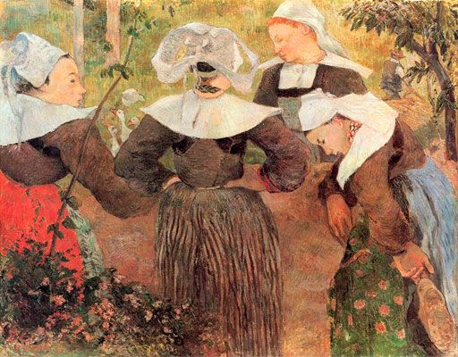 Four Breton Girls (1886)