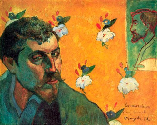 Self-Portrait 'Les Miserables' (1888)