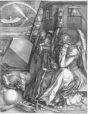 Albrecht Dürer: Melencolia I (Melancholia 1) (1514)