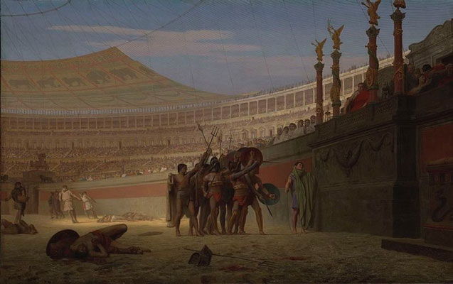 Ave Caesar, Morituri Te Salutant (Hail Caesar! We Who Are about to Die Salute You) (1859)