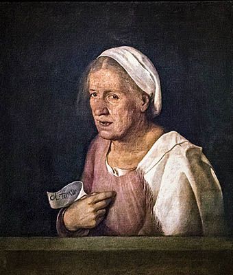 La Vecchia (Portrait of an Old Woman) (c.1508-10)