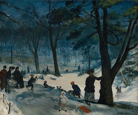 Central Park, Winter (1905)
