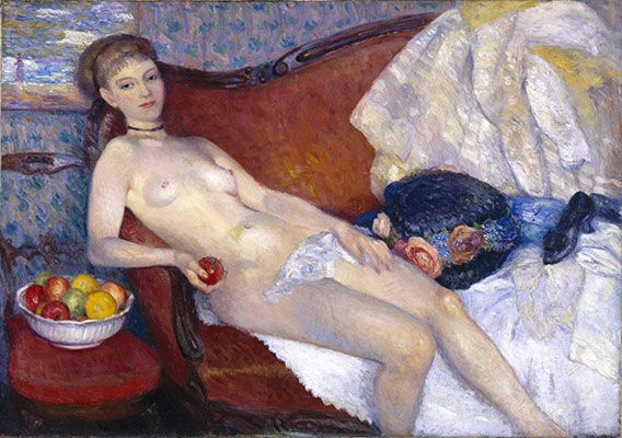 Nude with Apple (1909-10)