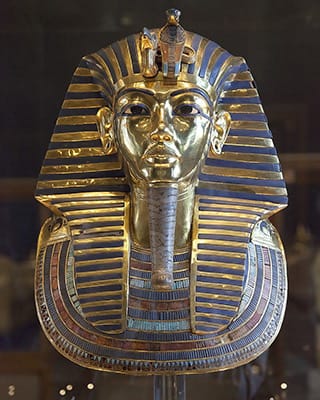 Unknown artist: Funerary Mask of Tutankhamun (c. 1323 BC)