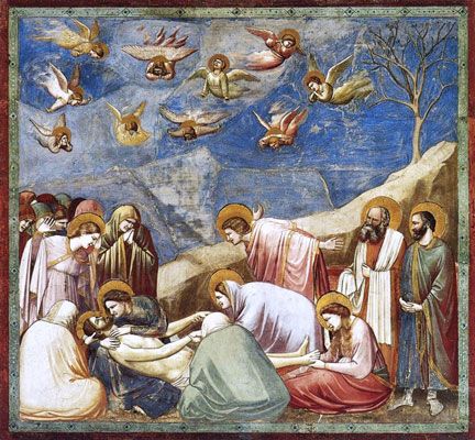 Giotto: Lamentation (The Mourning of Christ) (1304-06)