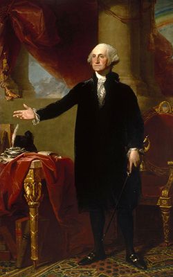 Gilbert Stuart: George Washington (1796)