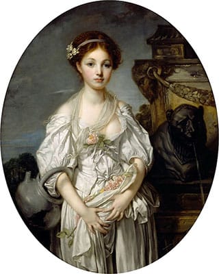 The Broken Pitcher (La cruche cassée) (1771)