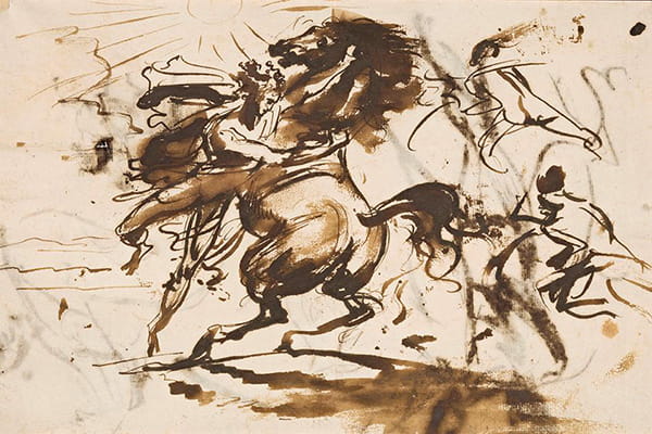 Alexander Taming Bucephalus (c. 1800)