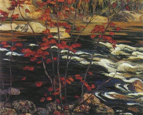 A.Y. Jackson: Red Maple (1914)