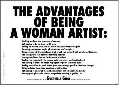The Advantages of Being a Woman Artist (1988)