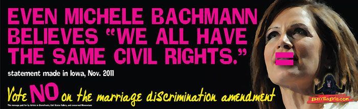 Even Michele Bachmann Believes “We All Have The Same Civil Rights.” (2012)