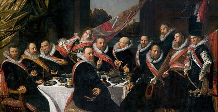 The Banquet of the Officers of the St George Militia Company in 1616 (1616)