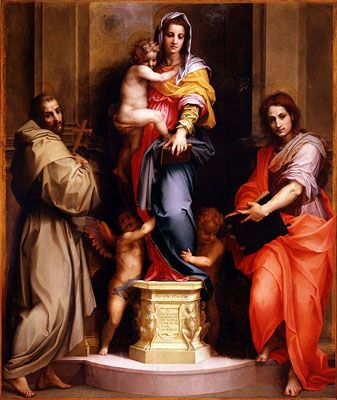 Andrea del Sarto: Madonna of the Harpies (1517)