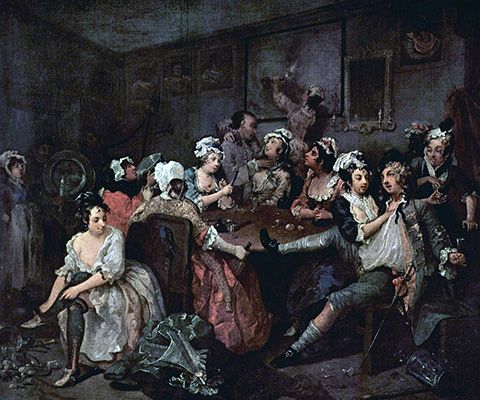 A Rake's Progress (1734)