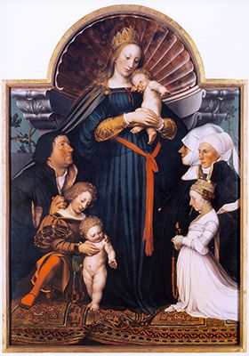 Darmstadt Madonna (1526-28)