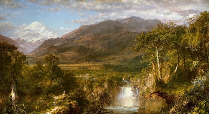 Frederic Edwin Church: Heart of the Andes (1859)