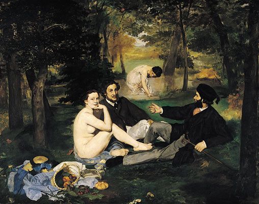 Édouard Manet: Le déjeuner sur l'herbe (1863)