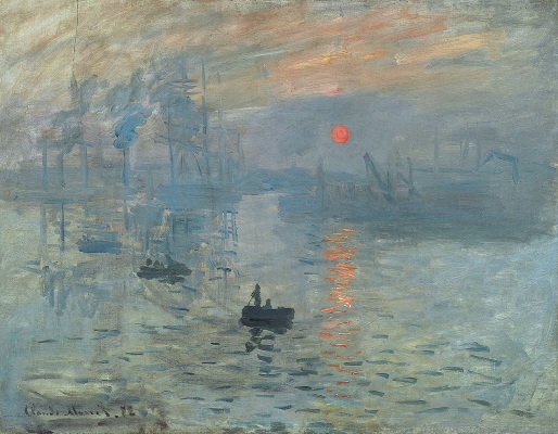 Claude Monet: Impression, Sunrise (1872)