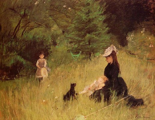 Berthe Morisot: In a Park (1874)