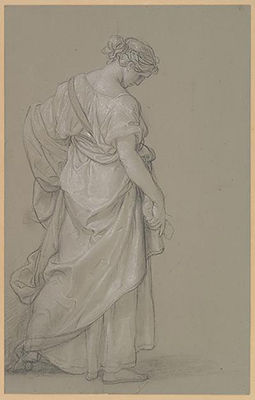 Study of a Standing Woman (c. 1792-96)