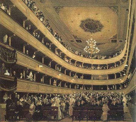 The Auditorium of the Old Burgtheater (1888-89)
