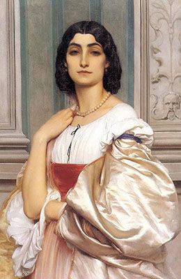 Portrait of a Roman Lady (La Nanna) (1858)