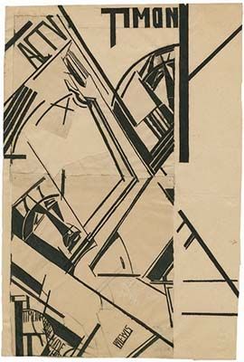 Plate from set of illustrations to Shakespeare's Timon of Athens (c.1912)