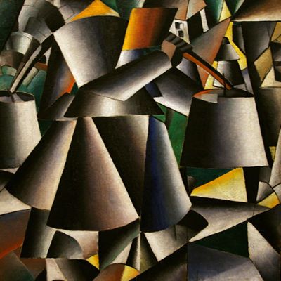 Woman With Pails: Dynamic Arrangement (1912-13)