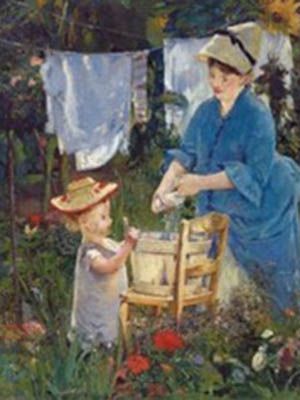 Édouard Manet: Le Linge (Laundry) (1875)