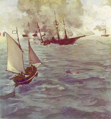 The Battle of the USS "Kearsarge" and the CSS "Alabama" (1864)