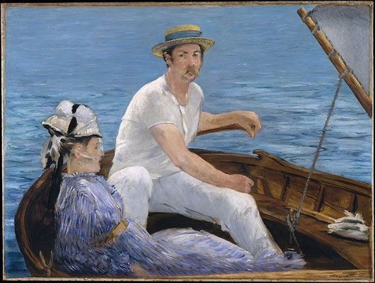 Édouard Manet: Boating (1874)