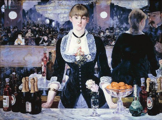 Édouard Manet: A Bar at the Folies-Bergere (1881-82)