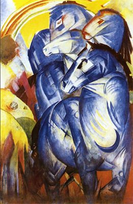 The Tower of Blue Horses (1913)