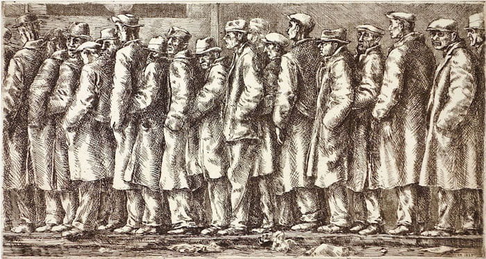 Bread Line - No One Has Starved (1932)