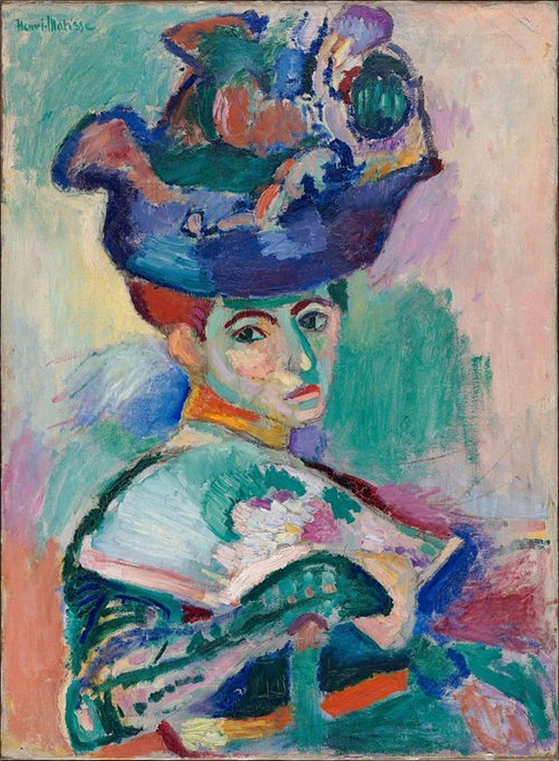 المرأة ذات القبعة (1905)