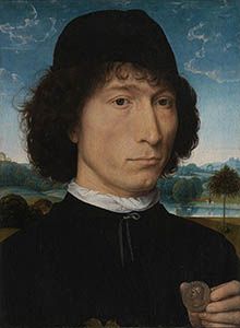 Portrait of a Man with a Roman Coin (1471–74)