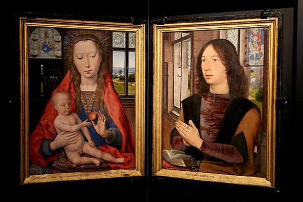 Diptych of Maarten van Nieuwenhove (1487)