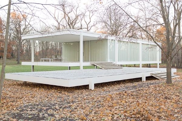 Farnsworth House, Plano, Illinois (1945-51)