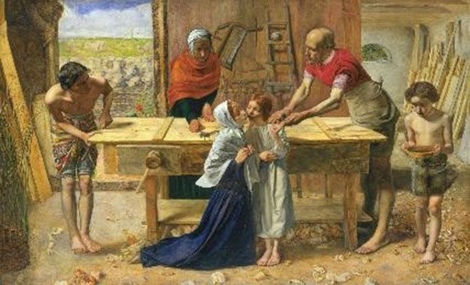 Christ in the House of His Parents (The Carpenter's Shop) (1849-50)