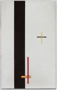 Konstruktion in Emaille 1 (Construction in Enamel 1, also known as Telephone Painting) (1922-23)