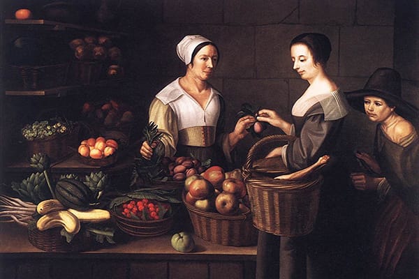 Market Scene with a Pick-Pocket (c. 1630)