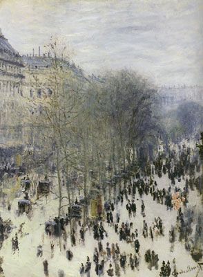 Claude Monet: Boulevard des Capucines (1873)