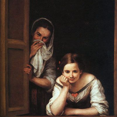 Two Women at a Window (c. 1655)