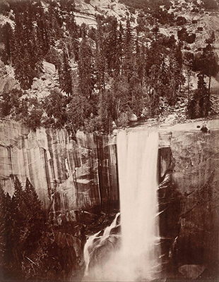 Pi-Wi-Ak (Shower of Stars), Vernal Falls, 400ft, Valley of Yosemite (1872)