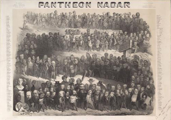 Nadar's Pantheon (Panthéon Nadar) (1854)