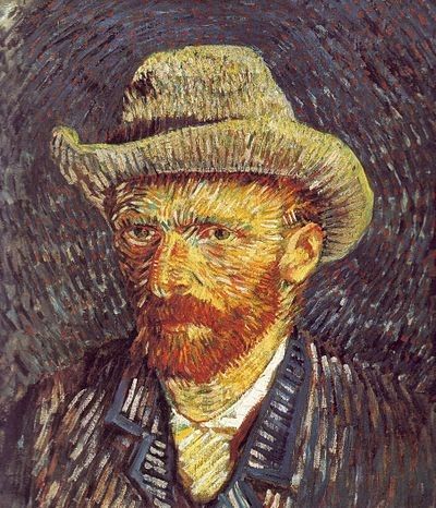 Vincent van Gogh: Self-Portrait with Felt Hat (1888)