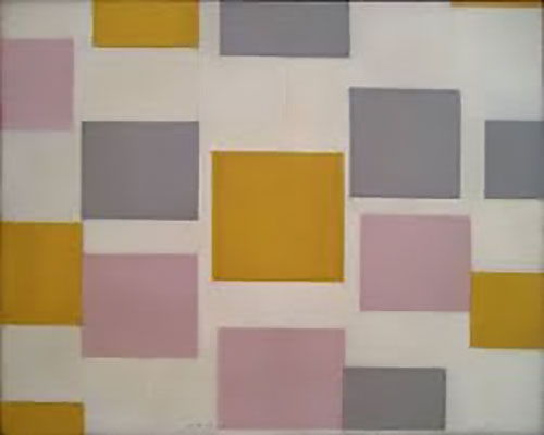 Piet Mondrian: Composition with Color Planes 5 (1917)