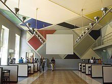 Theo van Doesburg: Ciné-dancing (cinema-dance hall; also called Grande Salle or Ciné-bal) in L'Aubette (1926-27)