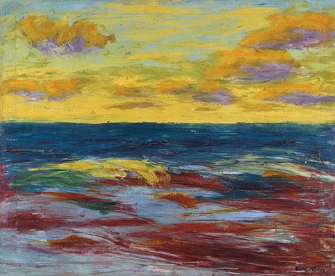 Meer Bei Alsen (Sea Off Alsen) (1910)