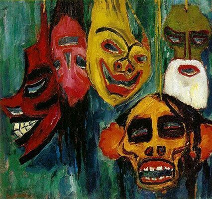 Mask Still Life III (1911)